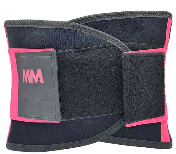 Пояс компресійний MadMax MFA-277 Slimming belt Black/rubine red S Луцк
