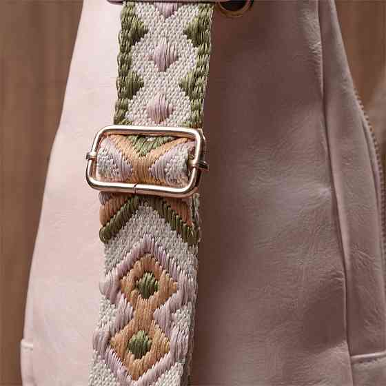 Жіноча слінг сумка через плече з екошкіри Vintage 22750 Рожевий Київ