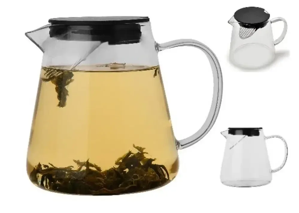 Стильний Скляний Чайник-Заварник 750 мл. Термостійкі До 500° Одеса - фото 2