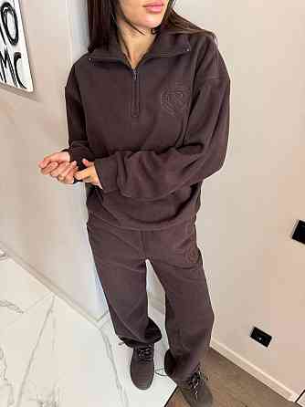 Жіночий теплий повсякденний костюм, двобічний фліс 46/48 Одеса