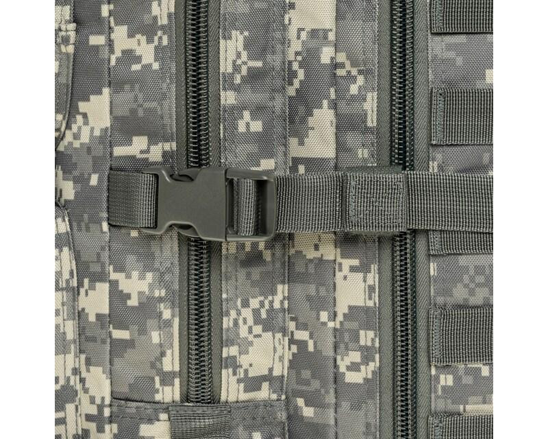 Тактичний рюкзак піксель для військових 36л поліестер водонепроникний з поясом та Molle Львів - фото 9