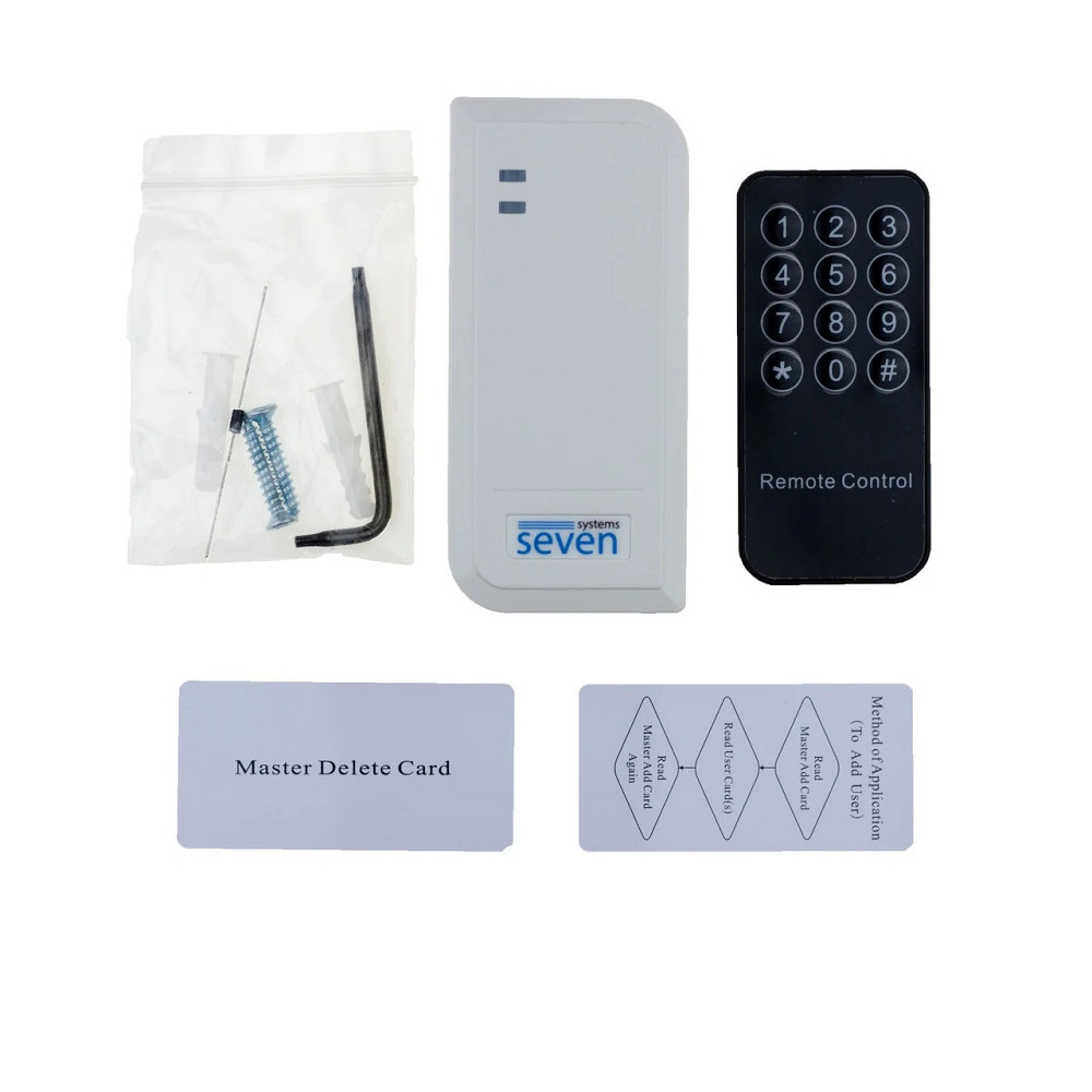 Контроллер доступа + считыватель SEVEN CR-7462w (EM-Marin + MIFARE) Киев - изображение 3