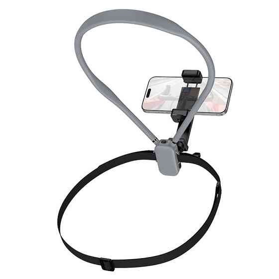 Кріплення для телефона на шию HOCO K30 Campo neck-hanging holder Black Gray Одеса
