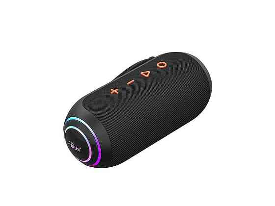 Портативная колонка MTB-BLSP02 20W10W/LED/BT5.3/2000mAh/TWS/IPX7/водонепроницаемая 219x9x87см черная ТМ MIETUBL Киев