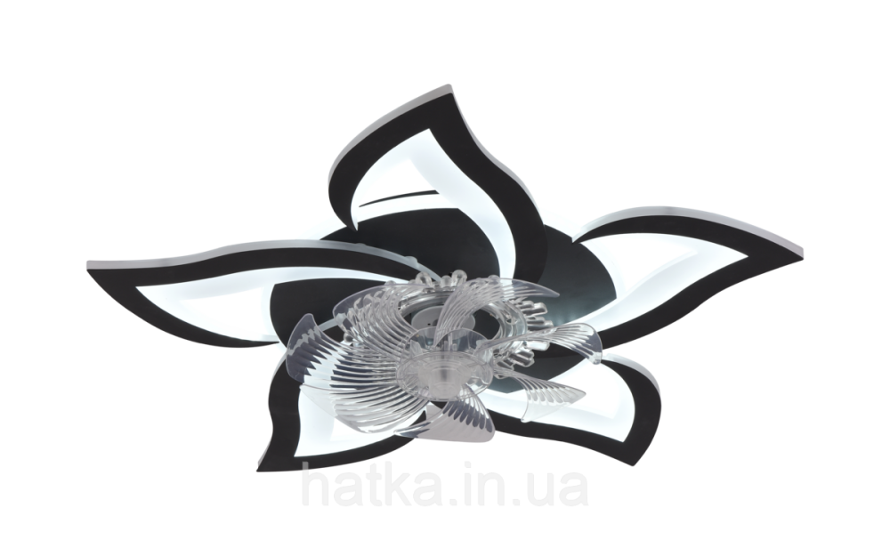 Стельовий світильник-вентилятор YZD5005-Fan (Чорний) Київ - фото 4