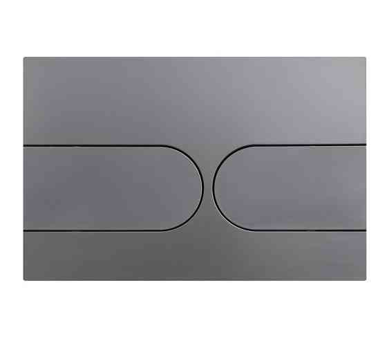 Панель змиву Koer KT-0604-07 240x160x10mm пластикова, кнопка закруглена   ( KR5325 ) 26889 Харків