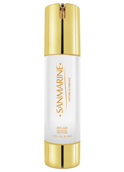SanMarine Крем полипептидный антивозрастной ночной Anti Age Polypeptide Night Cream 50 мл Днепр - изображение 1