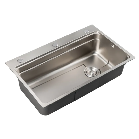 Комплект кухонная мойка из нержавеющей стали Mixxus MS6846-Set-01 Micro Decor SS Color (3.0/0.8) Харьков