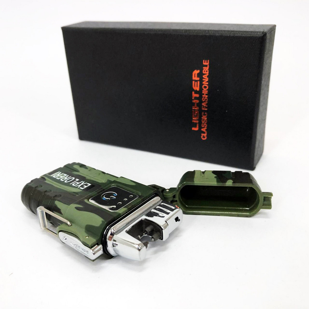 Зажигалка перезаряжаемая JL317 Explorer, Необычная зажигалка usb импульсная PD-16 Львов - изображение 13