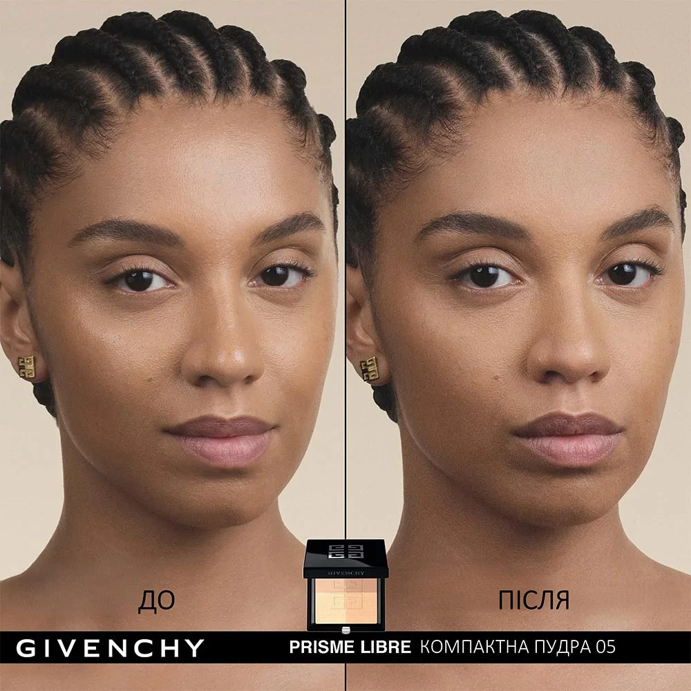 Пудра для обличчя Givenchy Prisme Libre Pressed Powder 05 Popeline Mimosa Слов'янськ - фото 4