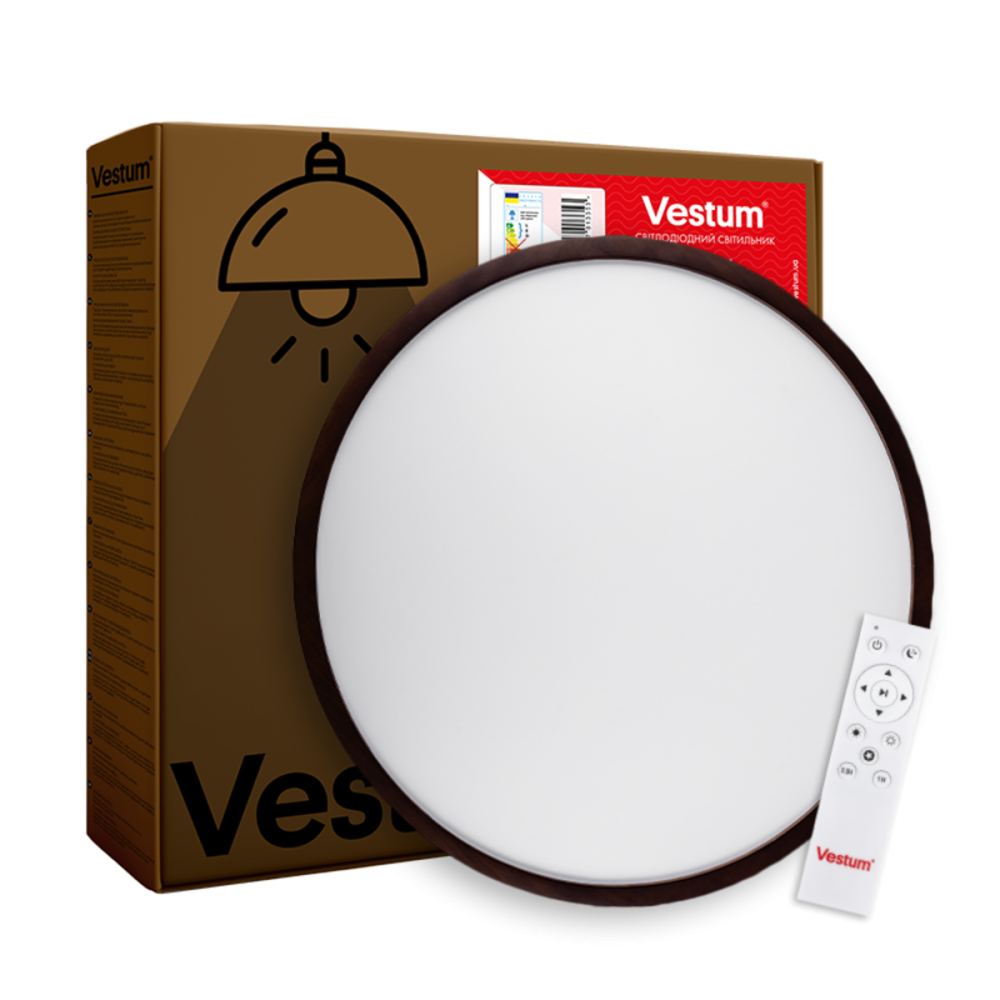 WOOD матовий 60W 375*60мм 3000К-6500К з ДК горіх Днепр - изображение 7