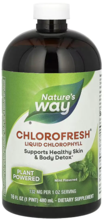 Хлорофилл Natures Way Chlorofresh® Liquid 480 мл мята Киев
