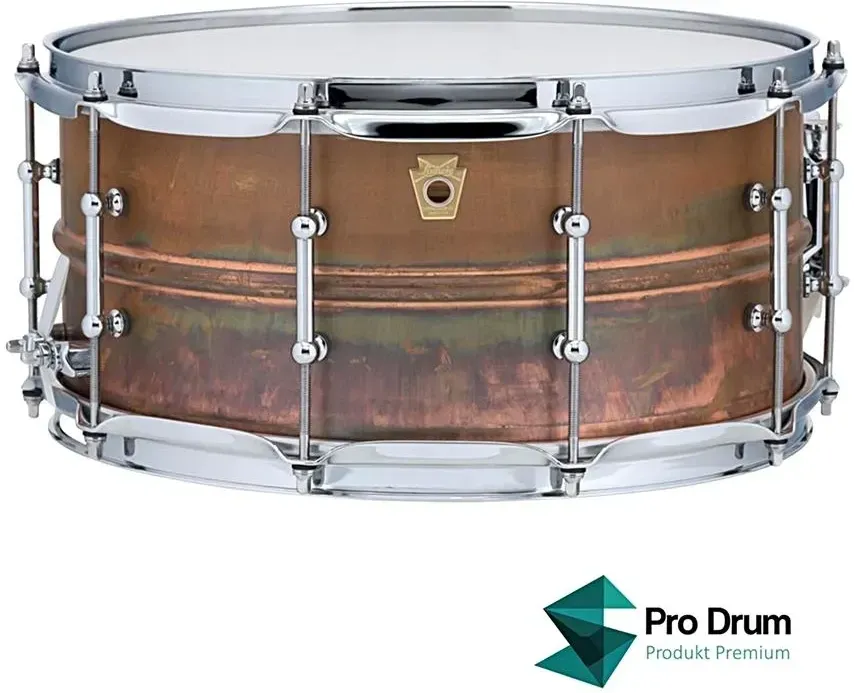 Ударная установка  Ludwig Cooperphonic 14x6,5 Raw Patina Киев - изображение 1
