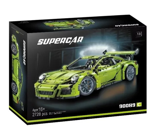 Детский конструктор Гоночная 3D машина Supercar 90089 Porsche (2728 деталей) Винница