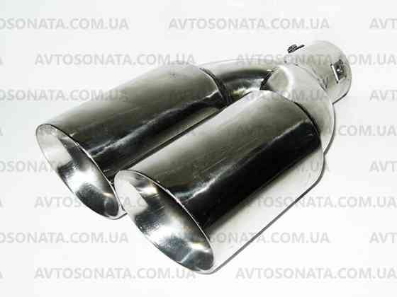 Насадка на глушитель 0260 d-62мм нержавейка Винница