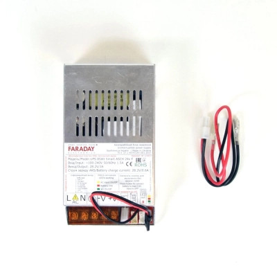 Блок питания для систем видеонаблюдения Faraday Electronics UPS_85W_ALU_24 Винница - изображение 3
