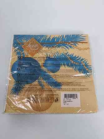 Салфетки бумажнае новогодние(ЗЗхЗЗ, 18шт)