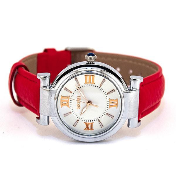 Класичний жіночий годинник Skmei 9075 Elegant (Червоний) Вінниця - фото 5