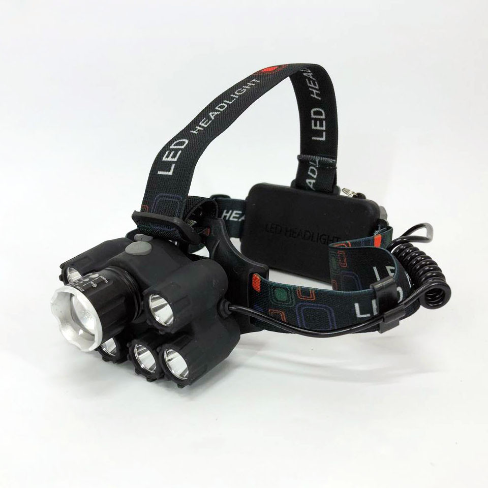 Головной фонарь с зарядным устройством, Фонарик на голову для домашних работ, Led фонарь на голову RU-65 Львов - изображение 13