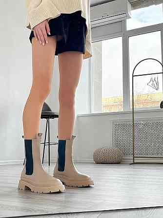 Без бренда Черевики жіночі VIFEST 516 капучіно (зима, шкіра натуральна) (5203) 37р.38р.39р. 37 Коломия