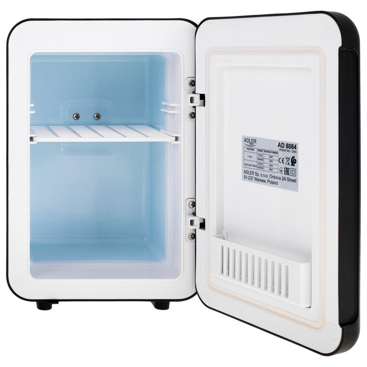 Автомобильный мини холодильник 4 литра для напитков и продуктов Adler AD (8084) Black Нововолынск - изображение 4