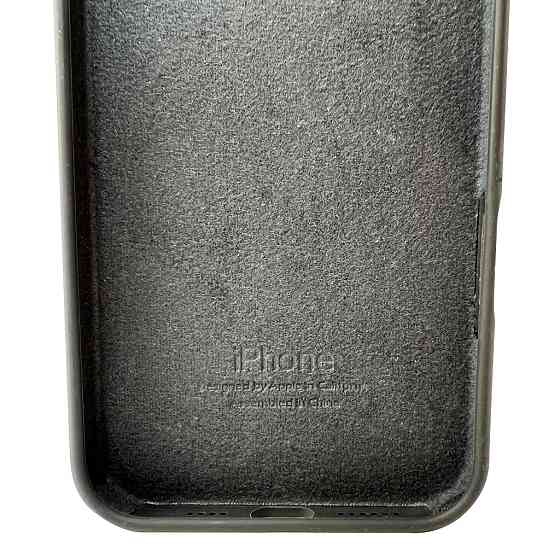 Чехол для iPhone 16 Pro Max, силикон, темно-серый Киев