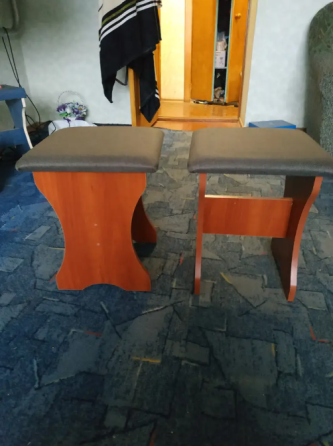 Четыре табуретки (комплект 4 шт) 35х35х44 см - Яблоня Львов