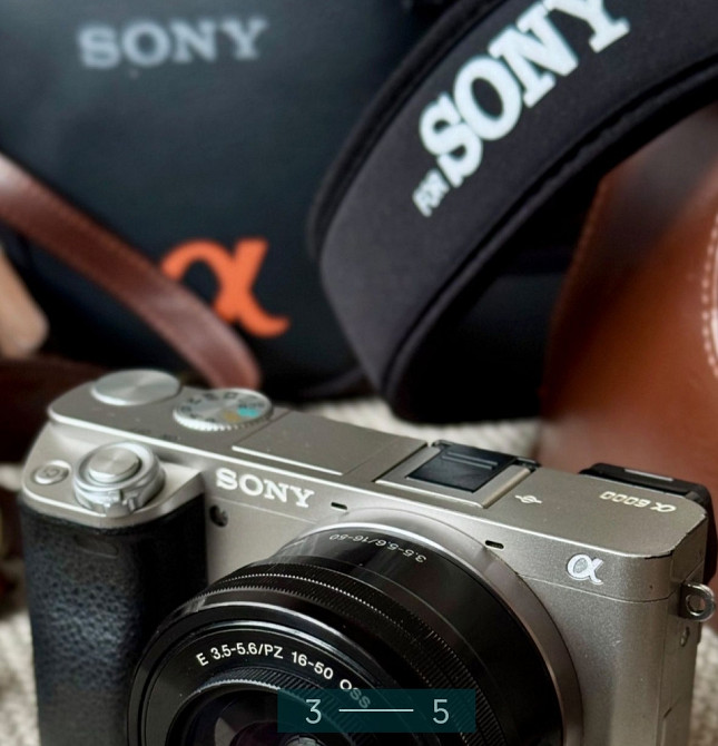 Фотоаппарат Sony alpha 6000 з об'єктивом 16-50 Київ - фото 3