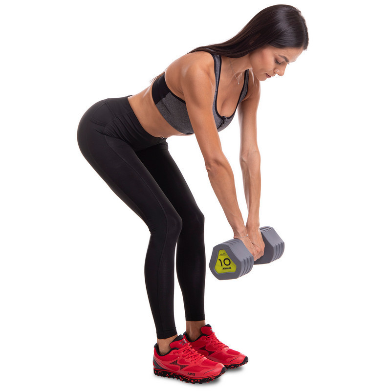 Гантель 10 кг покрытие TPU Zelart-2678-10 Киев - изображение 6