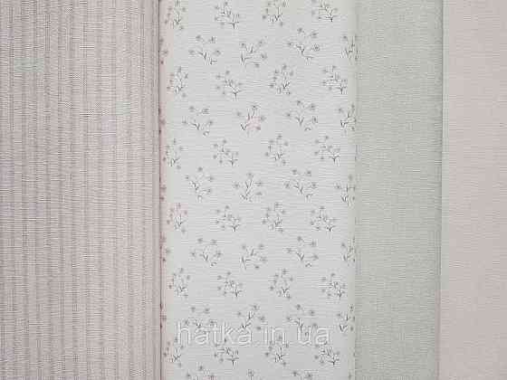 Шпалери вінілові на флізеліні A.S.Creation Maison charme 0.53x10 смуги тонкі вузькі рожеві Київ