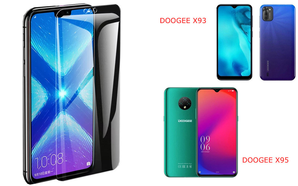 Защитное стекло NeoGlass для DOOGEE X93, DOOGEE X95 – ультрапрозрачное и устойчивое Киев - изображение 2