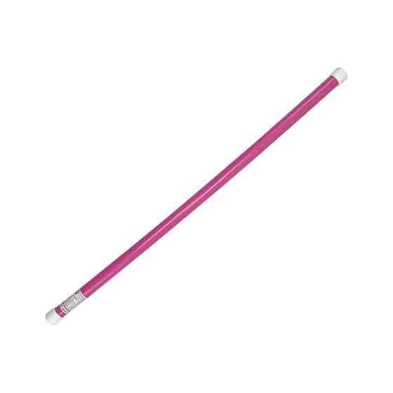 Палка гимнастическая тренировочная S0025 длина 80 см, d 20 мм  Розовый Винница