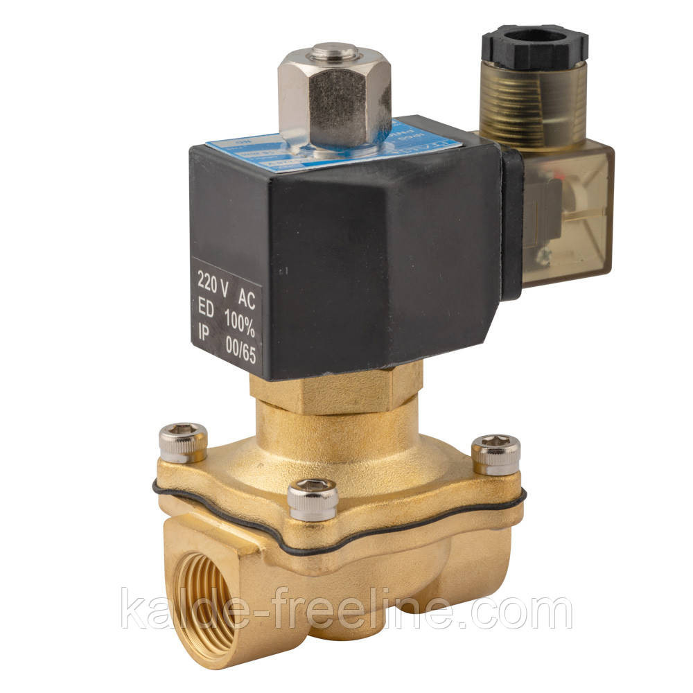 Электромагнитный клапан 1/2" (NO) нормально-ВІДКРИТ. 2W160-15K AC 220V Харків - фото 1