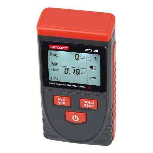 Тестер електромагнітного випромінювання (1-1999В/м, 0.01-99,99 t) WINTACT WT3120 Одеса