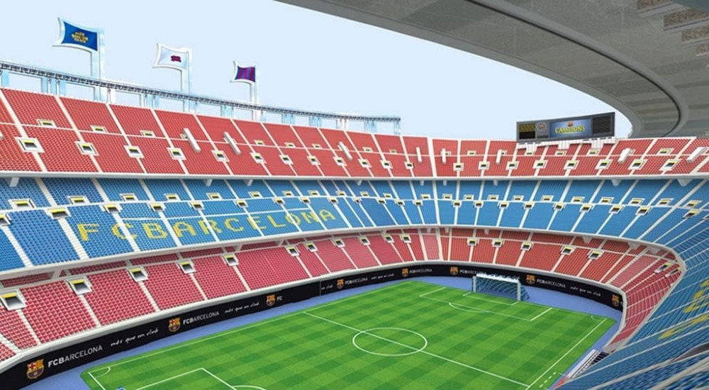 Стадіон Камп Ноу. Величезні 3D пазли "Camp Nou" Тривимірний конструктор-головоломка Кам'янець-Подільський - фото 9