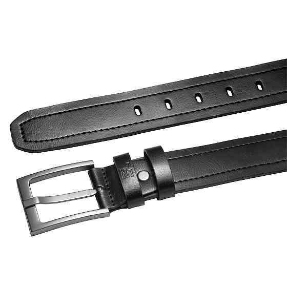 Ремень мужской кожаный Semi Line Black (P8236-0 L) Вінниця