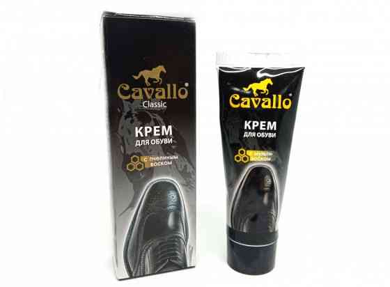 Крем для взуття чорний Cavallo 6 шт Київ