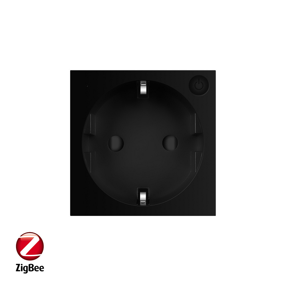 Розумна розетка LIVOLO ZigBee, з заземленням, чорна, 16А 230В, керування через Alexa / Google Home / Home Assistant, модуль (VL-FCTC16AZ-2BP) Коломыя - изображение 8