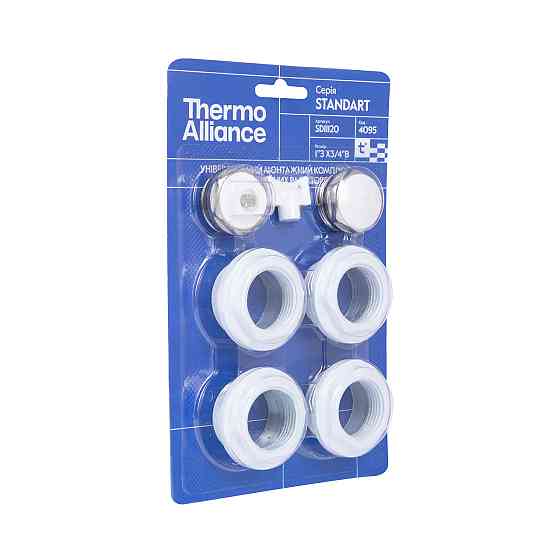 Комплект на радіатор Thermo Alliance Standart 3/4"х1" SD11120 Київ