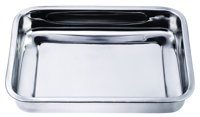 ПРОТИВЕНЬ З НЕРЖАВІЮЧОЇ СТАЛІ 31,5 Х 24 Х 5 СМ КРАУН (ШТ) 2395 ABA-OPT Одеса - фото 1