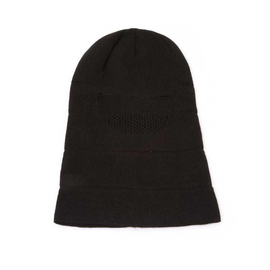 Тепла тактична чорна шапка, зимова армійська трикотажна балаклава для армії зсу для воєнних Кам'янець-Подільський - фото 2