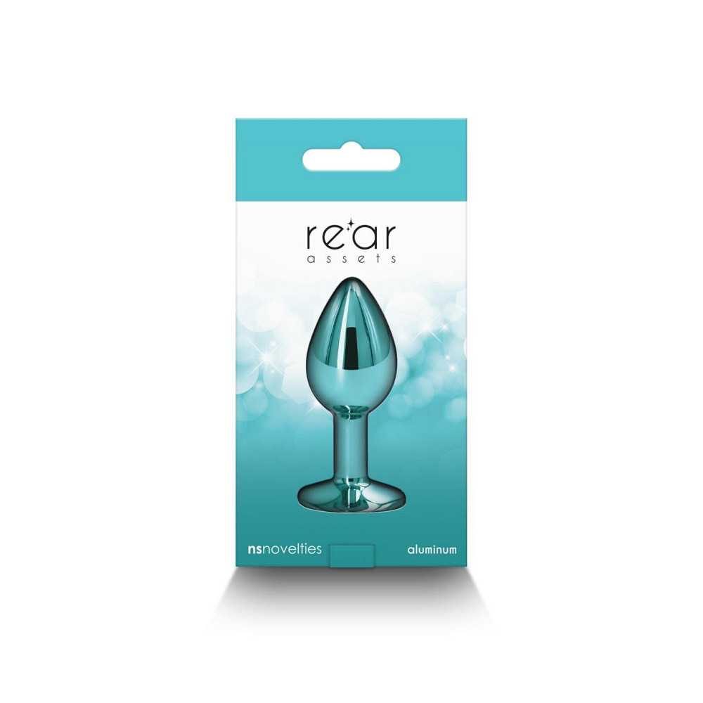 Анальная пробка NS Novelties Rear Assets - Small - Teal Sex Aura Киев - изображение 4