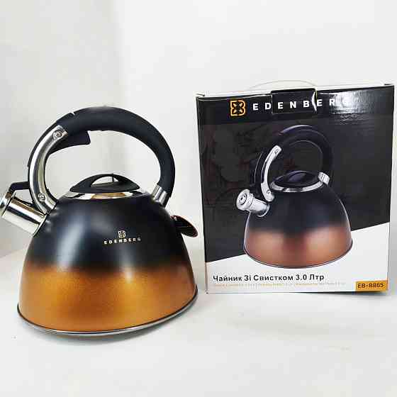 Чайник для домашнего использования со свистком, Чайник газовый 3 литра Кухонный газовый JA-28 Львов