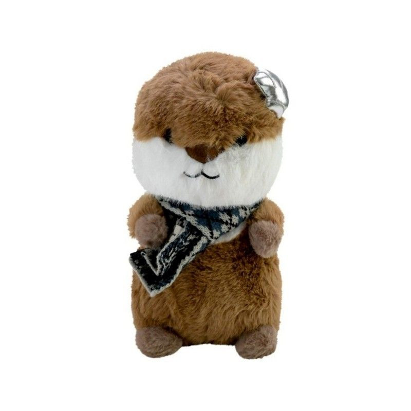 Дитяча м'яка іграшка "Видреня" C8501 з мушлею, розмір 28 см Вінниця - фото 1