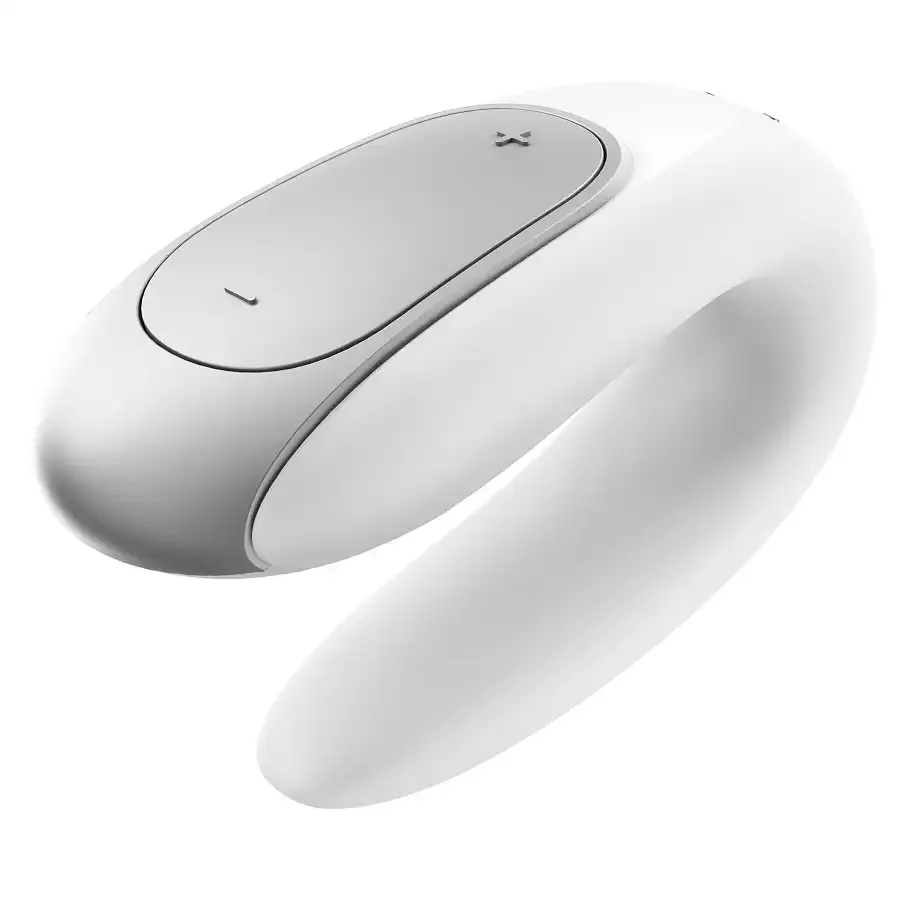 Смартвібратор для пар Satisfyer Double Fun (White) з пультом ДК Львів - фото 4