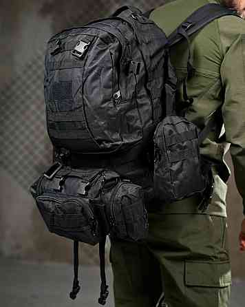 Рюкзак тактичний bresh black 55Л ПП8053 Київ