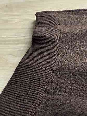 Спідниця жіноча My fashion 6808-80 в’язана з розрізом середня довжина, коричневий, one size Київ