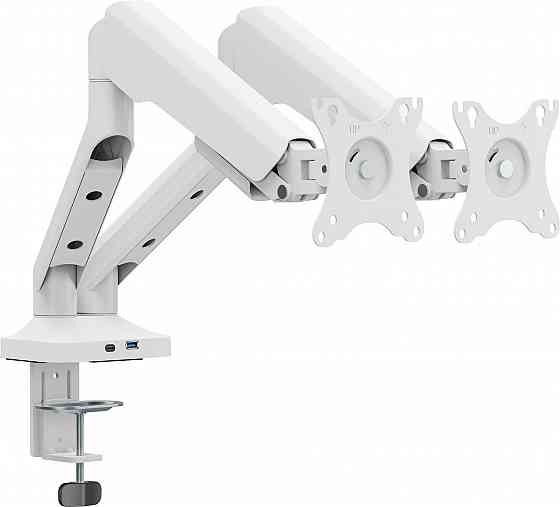 Кріплення настільне для двох моніторів OfficePro 17-35" White (MA452W) ( 12827 ) Харків