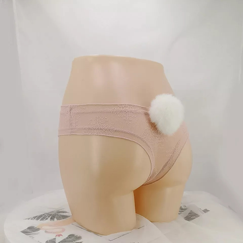 Трусики з хвостиком рожеві - розмір 42-46, хвостик знімається Київ - фото 5