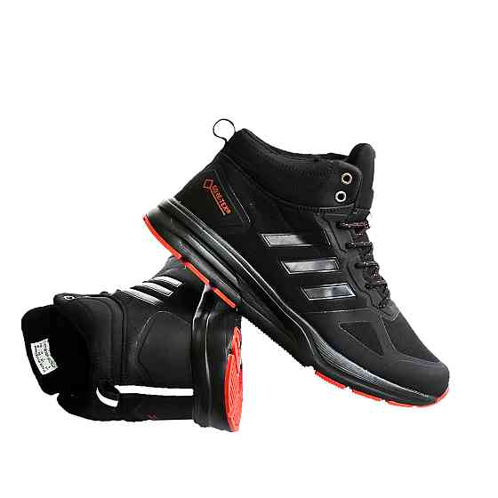 Зимние Кроссовки Adidas Terrex GORE-TEX с МЕХОМ Черные Мужские Адидас Гортекс (размеры: 41,42,43,44,45,46) - 3 Днепр